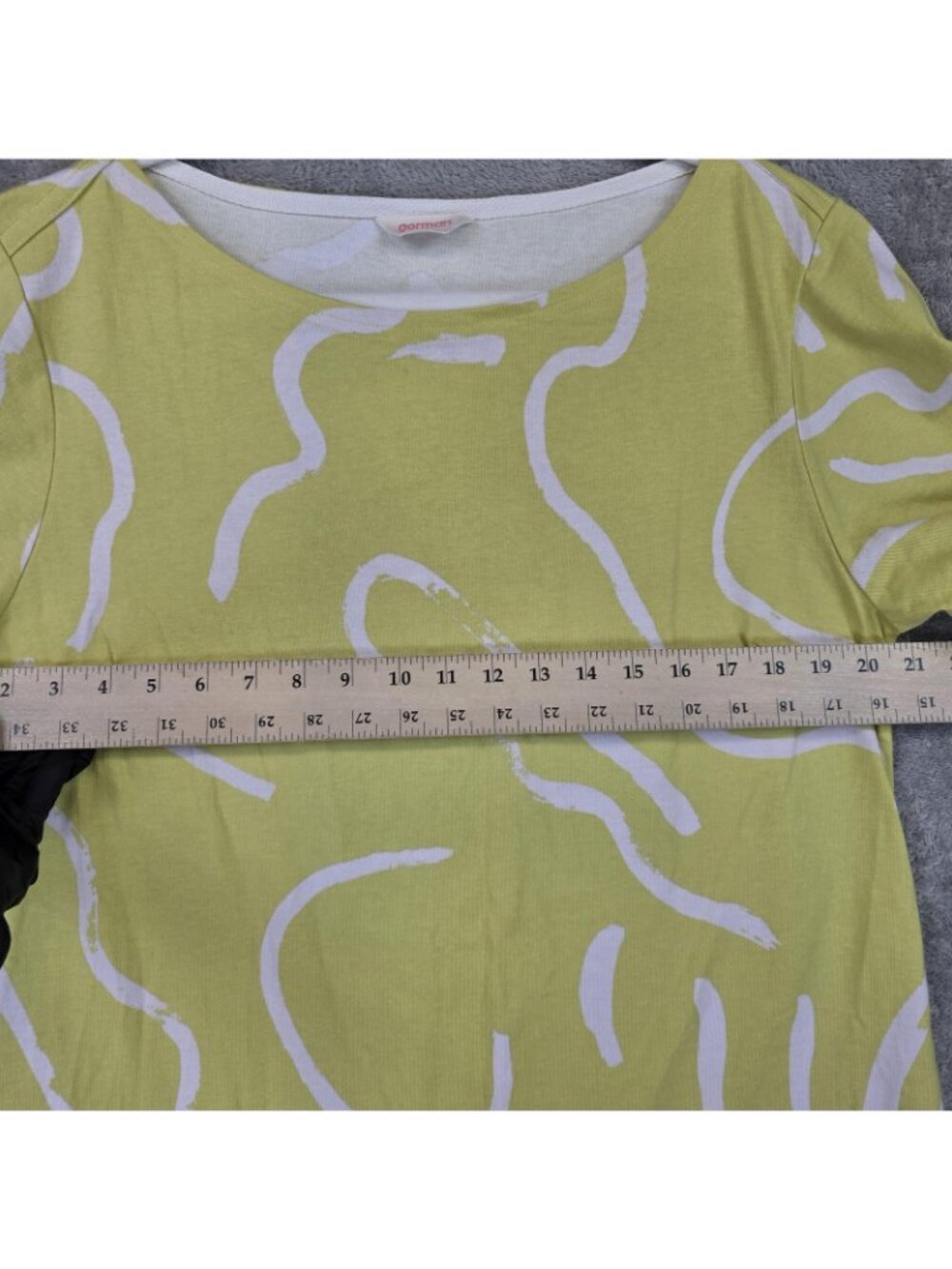 Gorman Dress Womens L Yellow Organic Cotton Short Sleeve T-Shirt Graphic Print - Picture 5 of 8